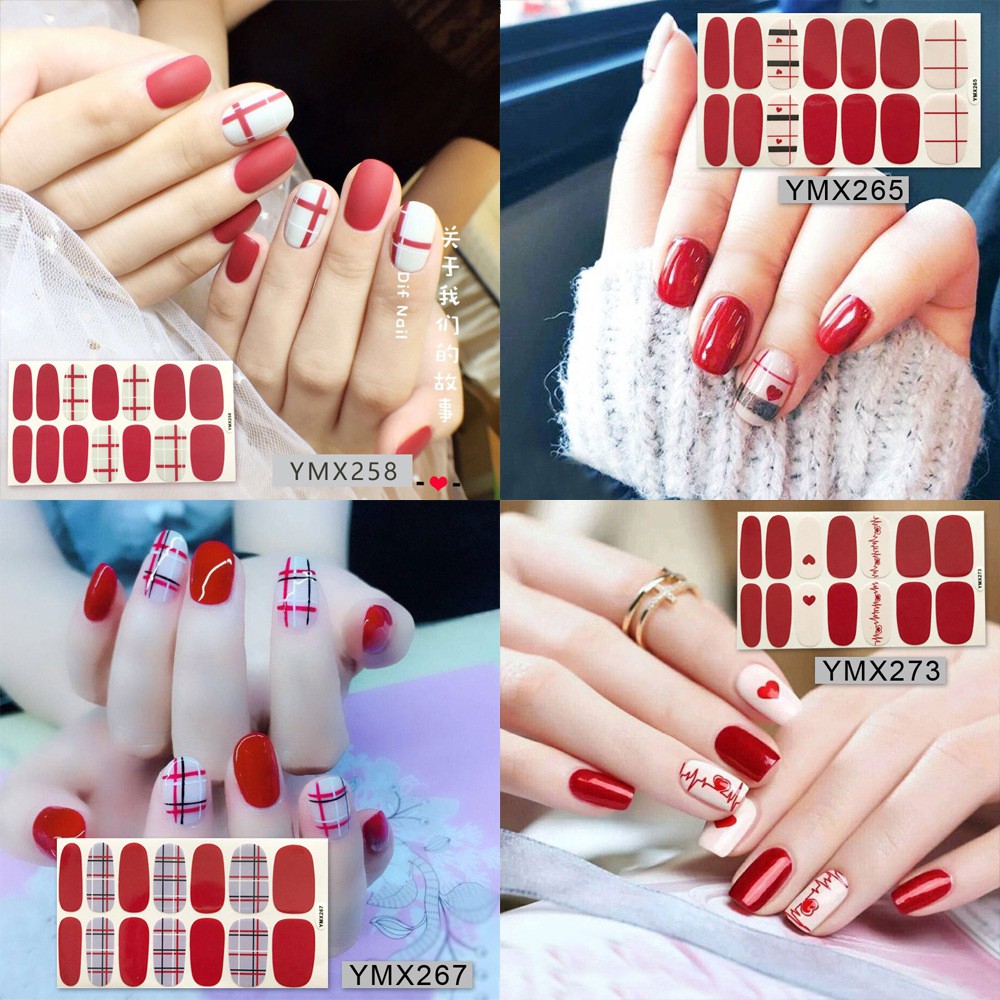 STIKER KUKU NAIL STICKER KARAKTER KODE YMX BAG 5