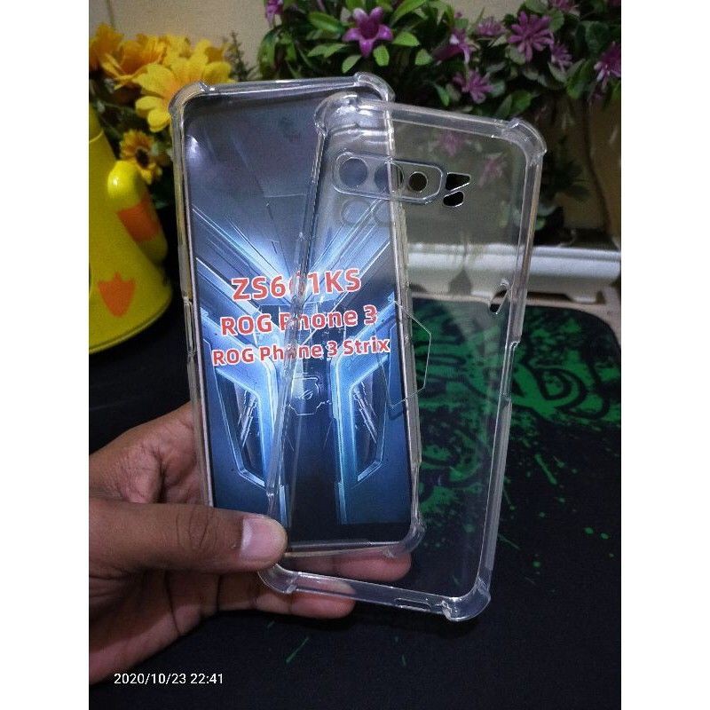 Asus ROG 2 / ROG 3 / ROG 5 / ROG 5s Softcase Airbag Corner Cover Clear Soft Case ROG3 ROG2 ROG5 ROG phone