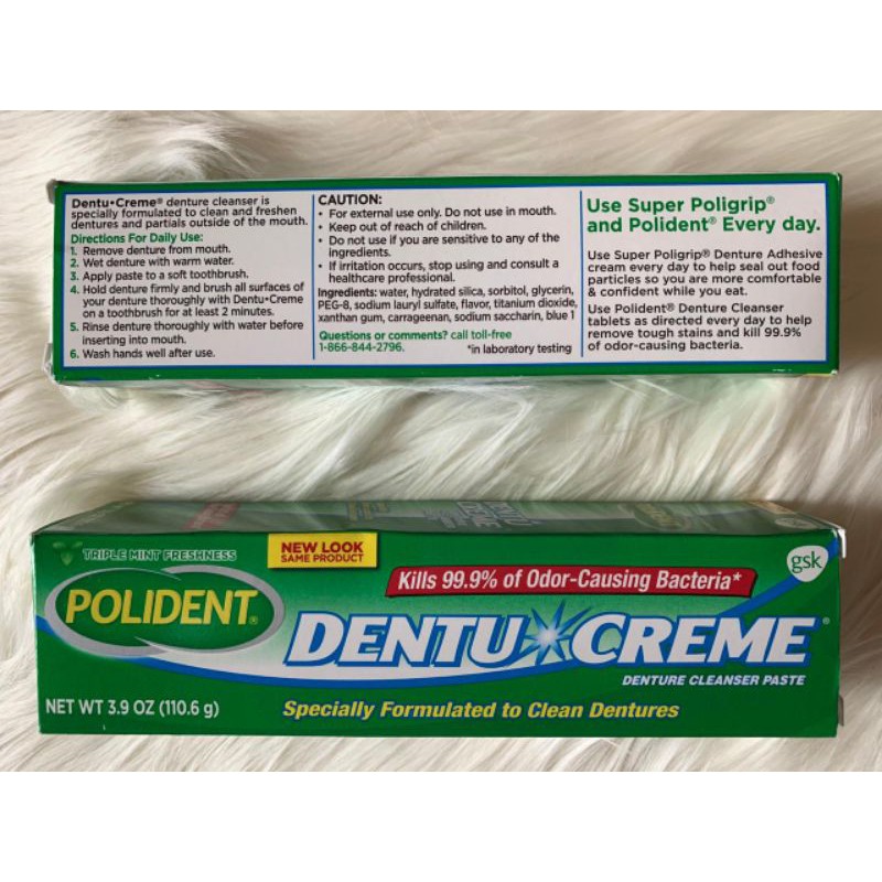 Polident Odol Gigi Palsu / toothpaste polident