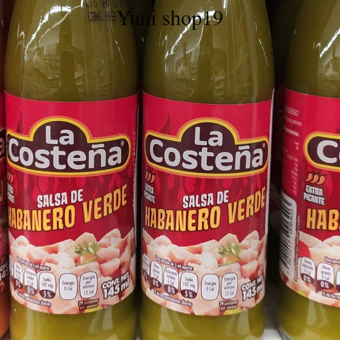 

la costena salsa habanero verde 150g