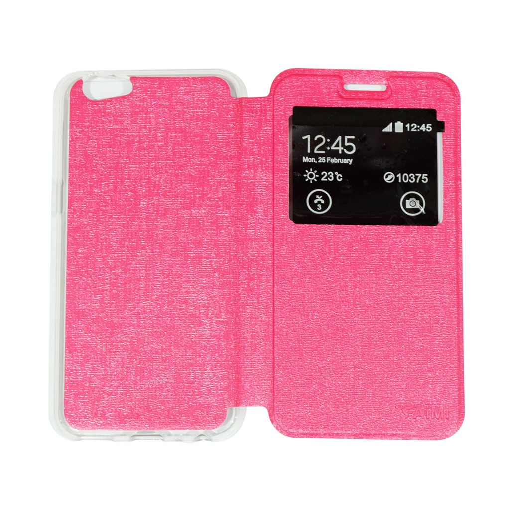 WARNA ACAK Casing Sarung Leather Case Flip Cover Dompet OPPO A33 Neo 7 A59 F1S R7 A35 / F1 A39 /A57