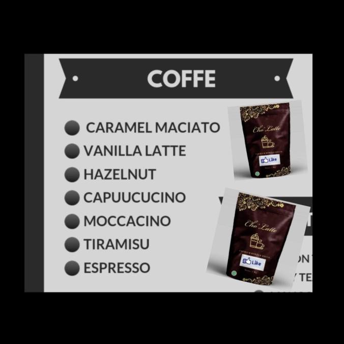 

Ready Stock] Bubuk Minuman Cholatte Premix 1Kg Varian Kopi - Caramel Maciato