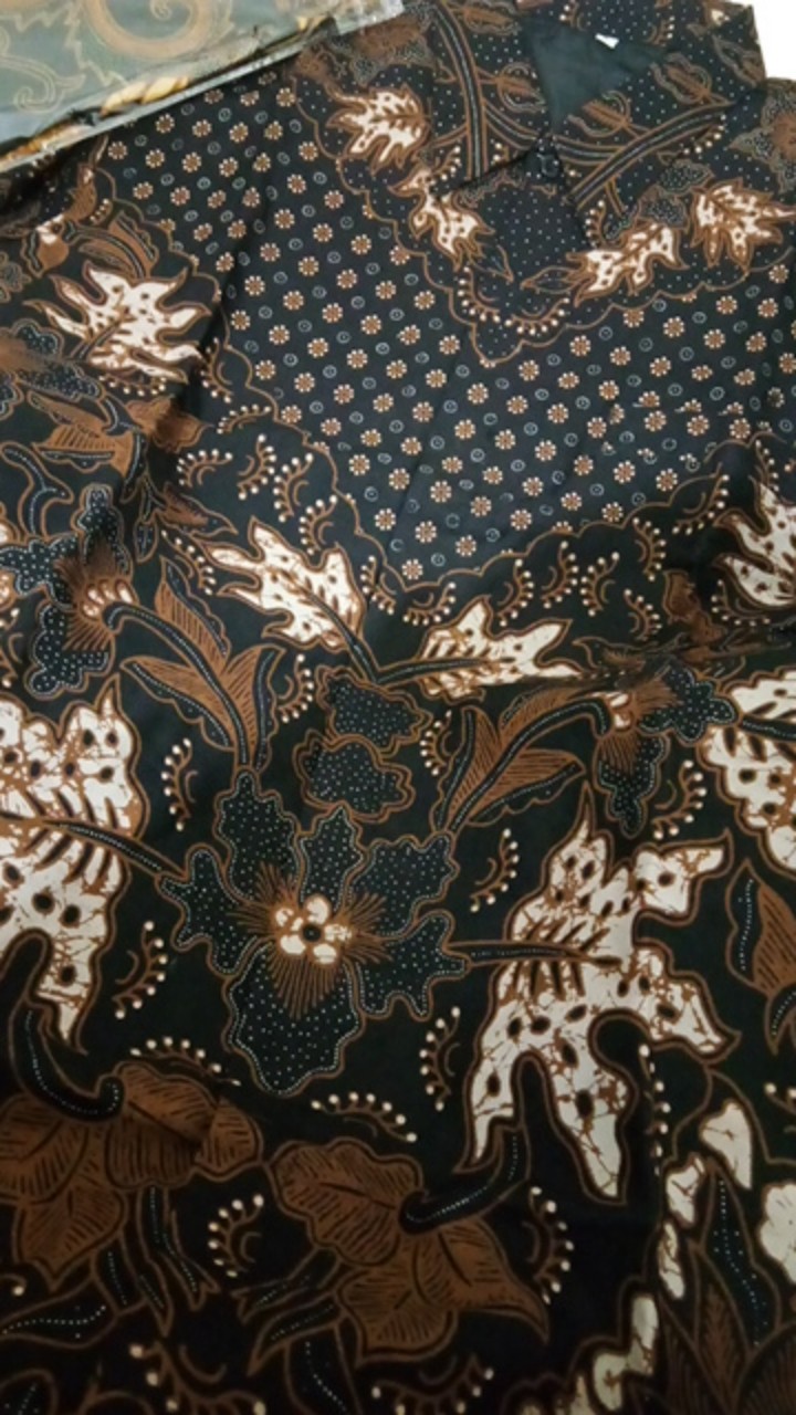 Batik Pria Elang Mewah Full Furing Katun Halus Ori Solo