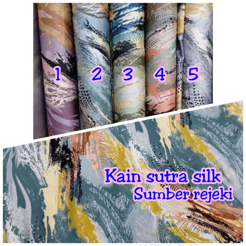 kain sutra asli sutra_kain sutra bermotif cantik