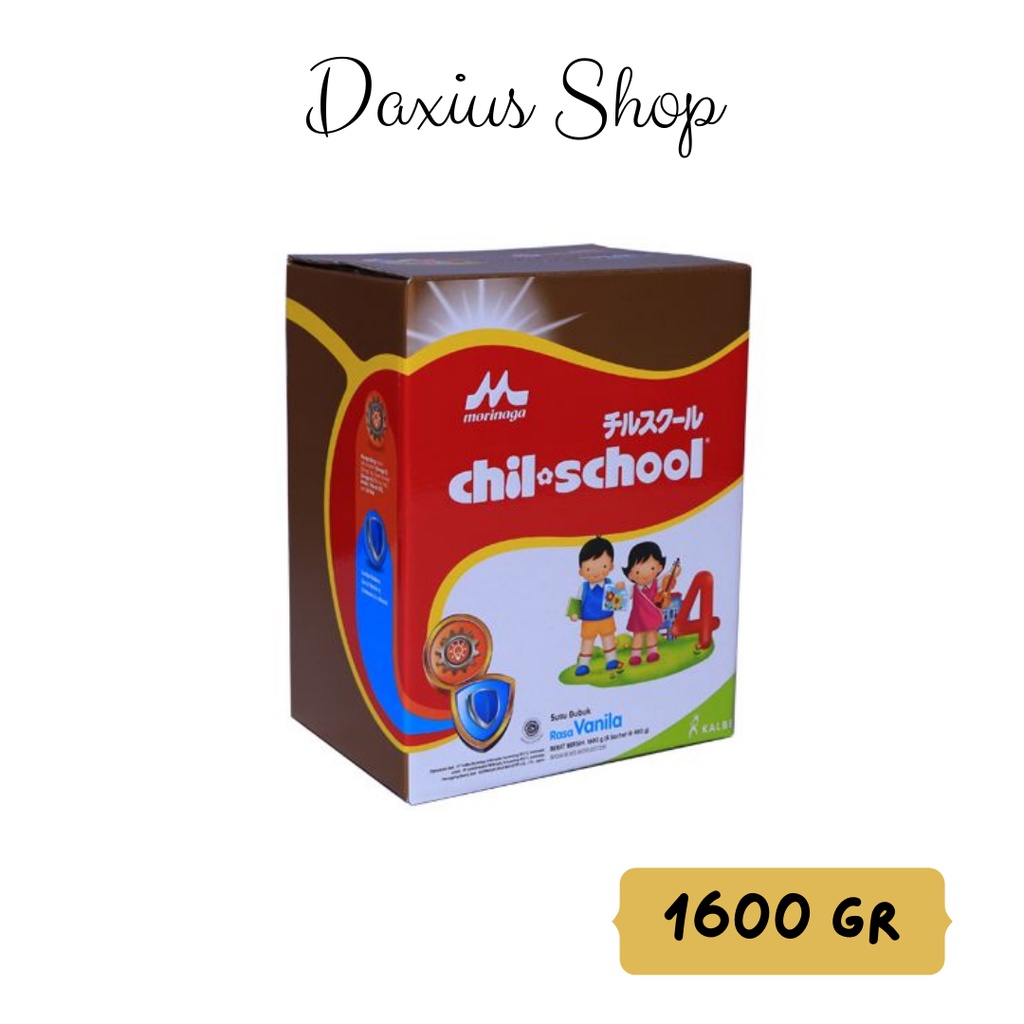 

MORINAGA CHIL SCHOOL GOLD VANILA BOX 1600 Gr