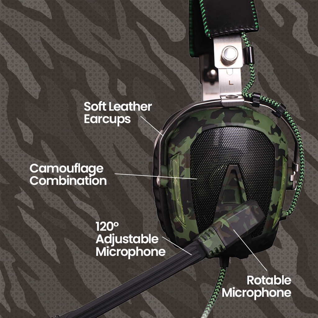 Sades SA-926T CAMO / SA-926 T CAMO - Gaming Headset