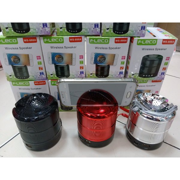 Speaker Bluetooth Fleco WS-888A Speaker wireless Bluetooth Fleco