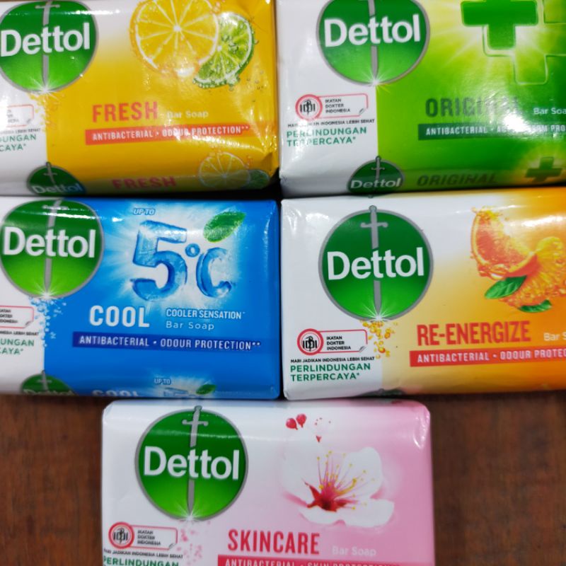 dettol sabun batang 100gr