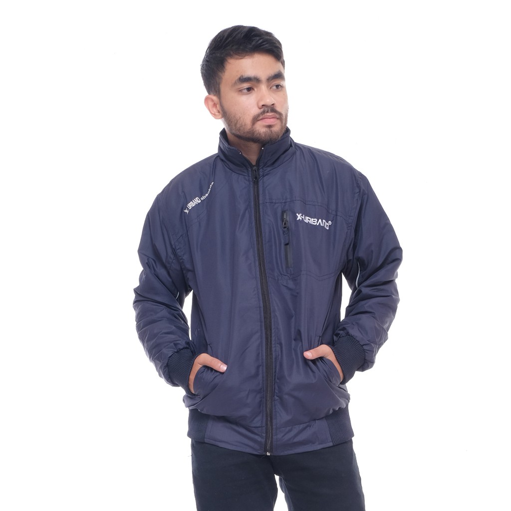 Dhozen Jaket Motor Pria / Jaket parasut Pria