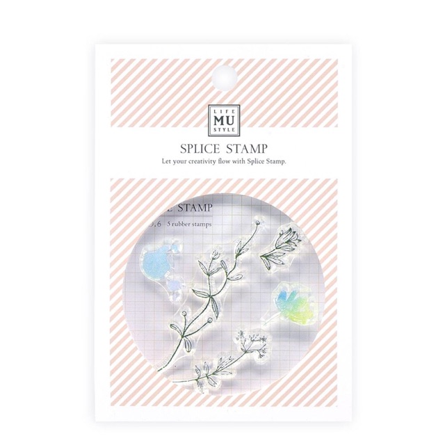 

MU LIFESTYLE Clear Stamp Botanical 06