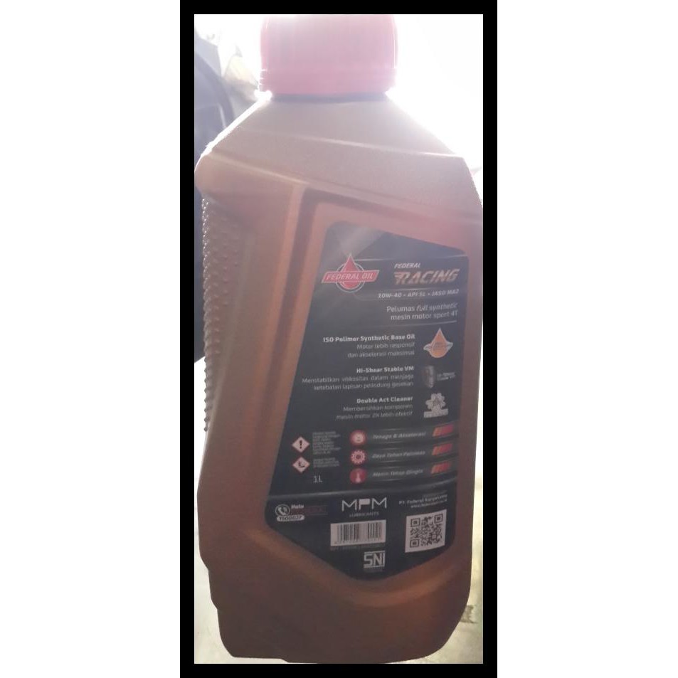 Promo Oli Motor Federal Racing Best Seller 