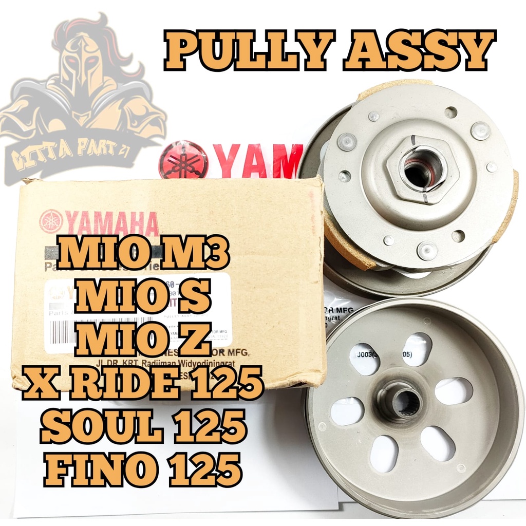 PULLY ASSY YAMAHA 2PH KUALITAS ORIGINAL YAMAHA YGP MIO M3 MIO S MIO Z FINO 125 X RIDE 125 SOUL GT