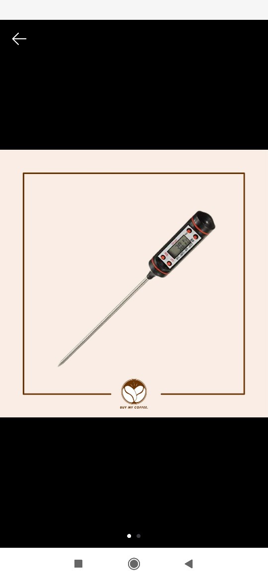 Termometer Digital Kopi/termometer Masak/termometer Air/pengukur Suhu