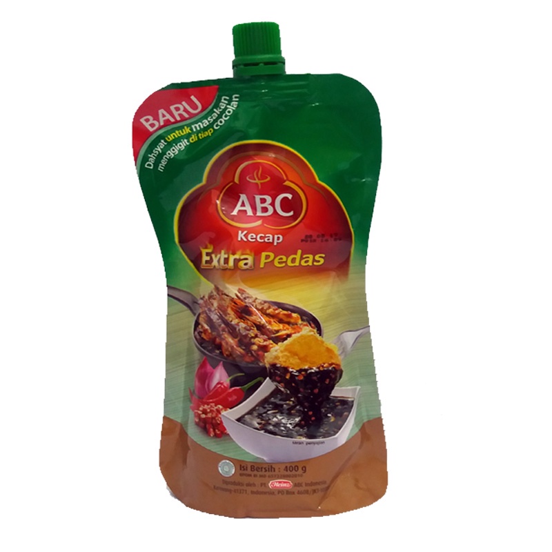 Abc Kecap Extra Pedas Pouch 400Gr