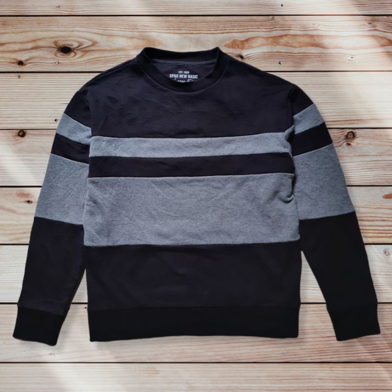 CREWNECK SPAO NEW BASIC STRIP