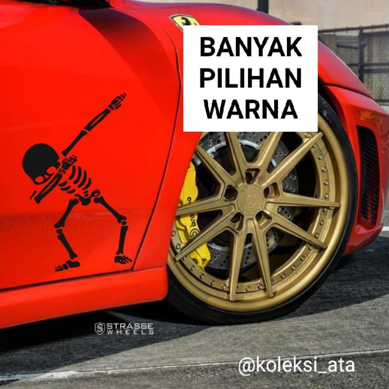 SKULL TREN STIKER