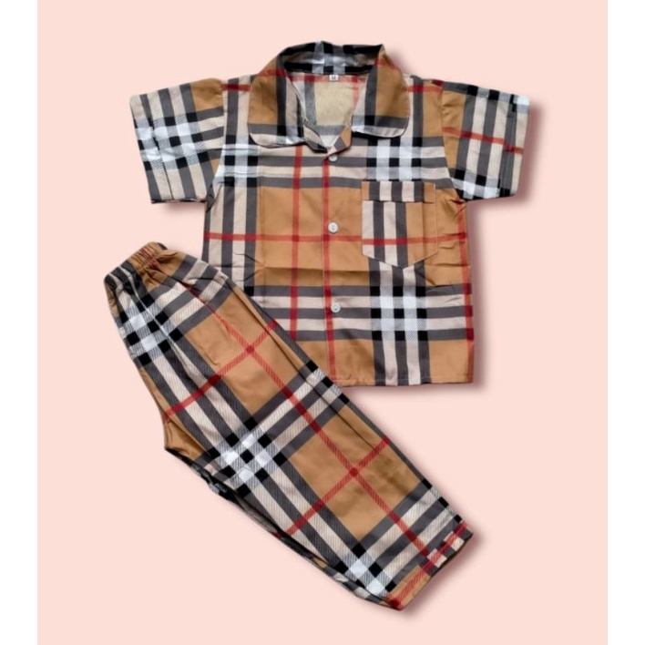 Baju tidur anak anak piama anak pakaian tidur anak anak motif kartun terfavorit terlaris termurah