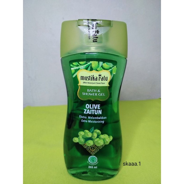[Mustika Ratu] Shower Gel Olive Zaitun 245ml