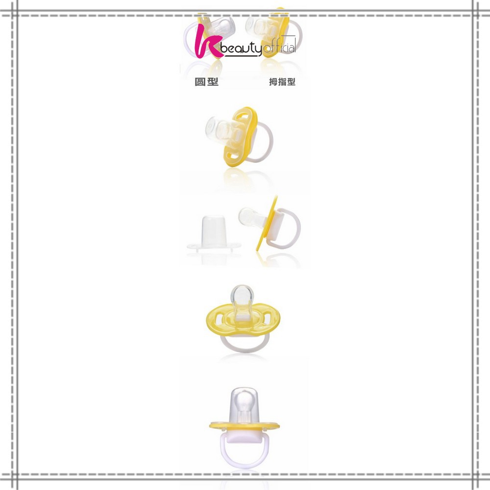 KB-C46 Empeng Bayi | Dot Bayi Bulat / Datar | Baby Pacifier / Soother | Kompeng Bayi Food Grade-7