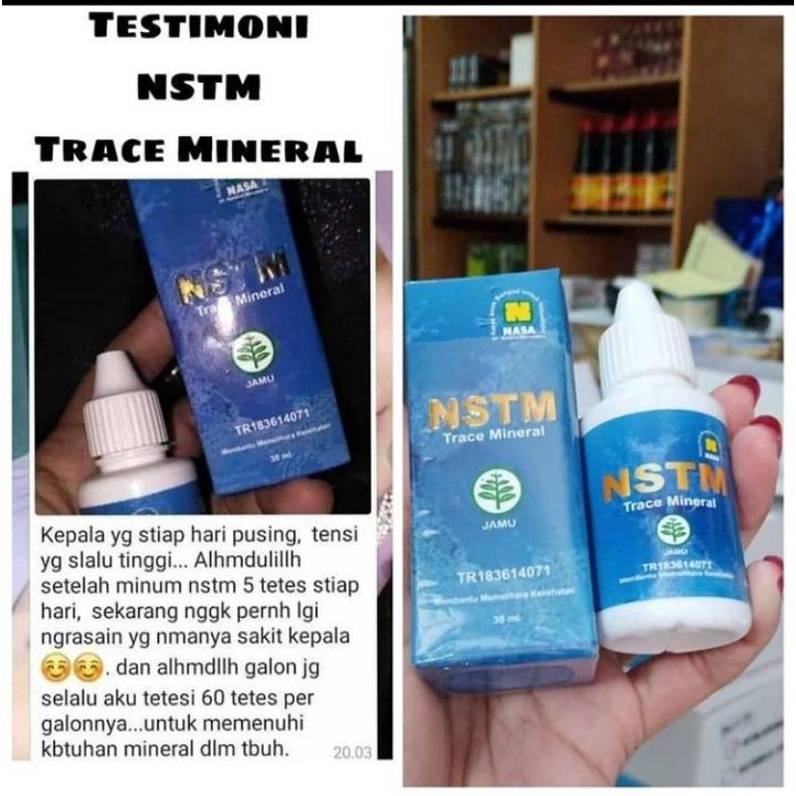 NSTM NASA 100% Original - Jamu Tetes Diabetes - Jamu Tetes Stroke - Obat Stroke - Obat Kolesterol - 