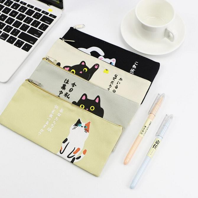 

TP0024 Tempat pensil Japanese Hello Cat / Tempat Kosmetik - hello cat empat HEMAT