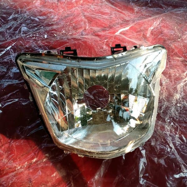 headlamp lampu depan atau reflektor mx king 150