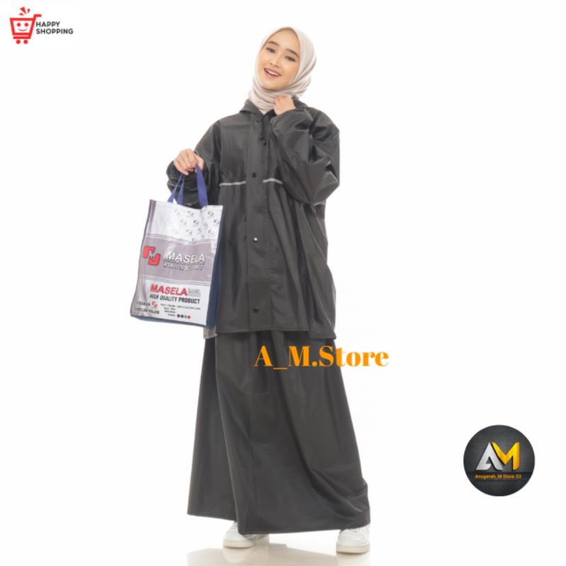 JAS HUJAN, WANITA BAJU ROK, BAJU ROK WANITA BY MASELA THE BEST QUALITY