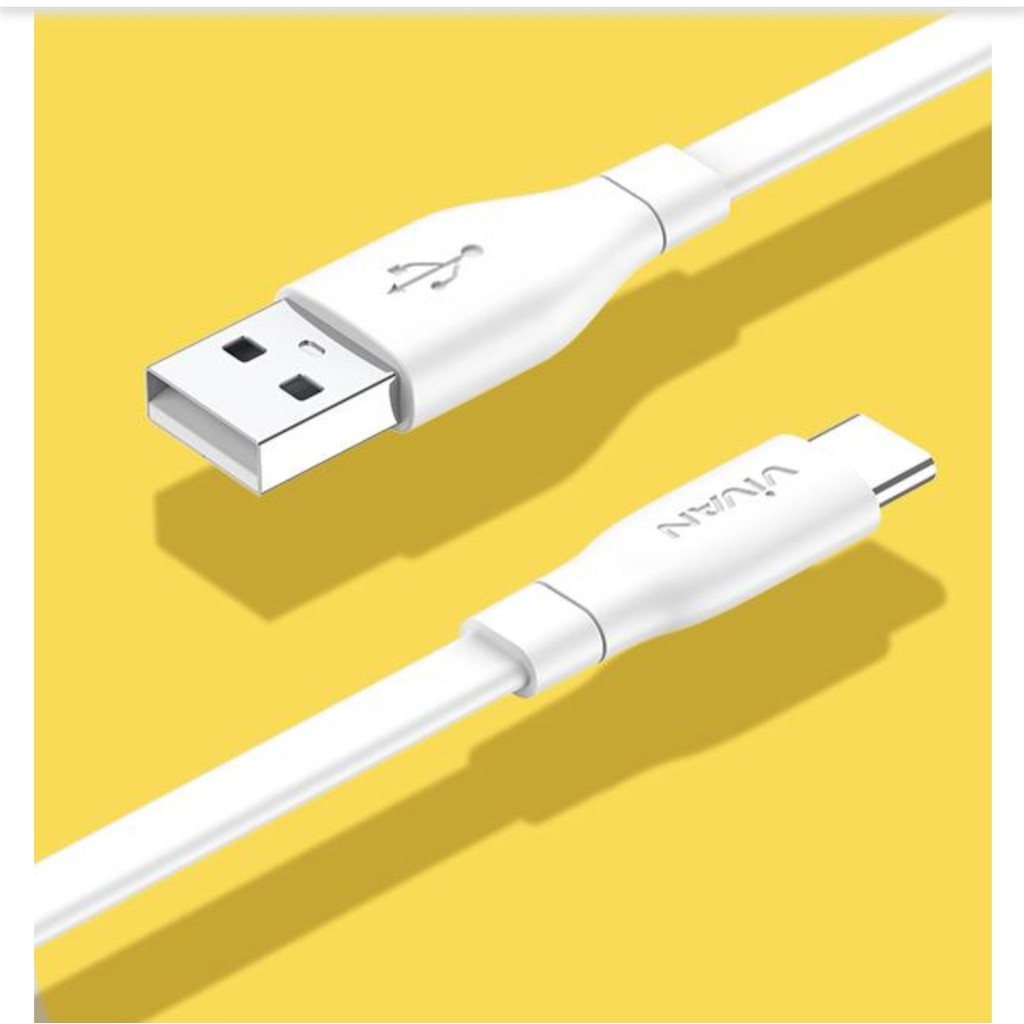 VIVAN ANDROID Kabel TYPE C - USB / kabel charger android 100cm 2.4A VIVAN CBC100s