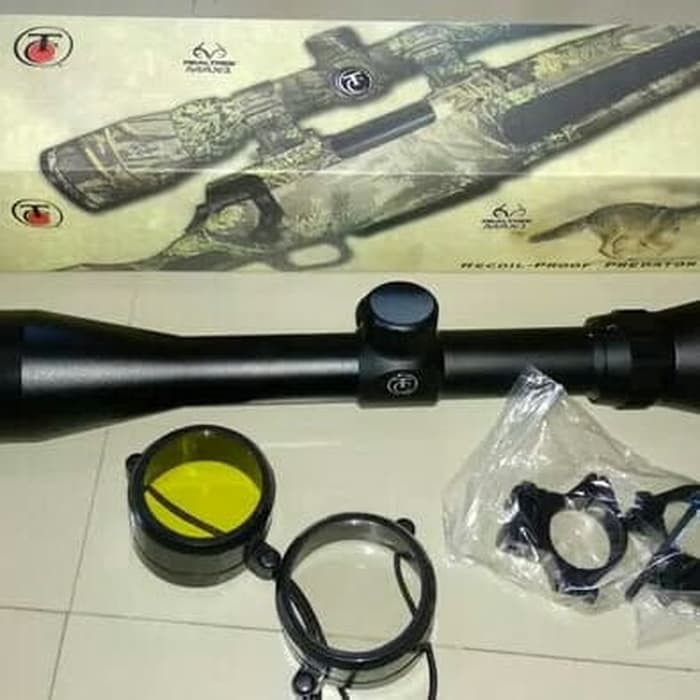 Bisa COD Teleskop Telescope Thomson Predator 3-9x40 MM