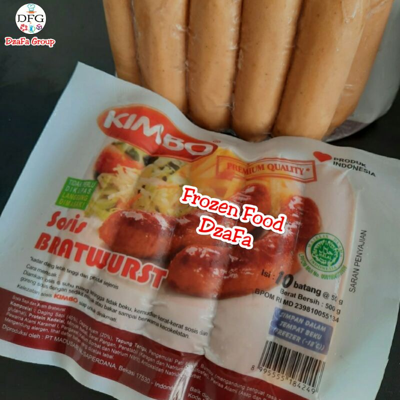 

Kimbo Sosis Sapi Isi 10 Rasa Original Berat 500 Gram