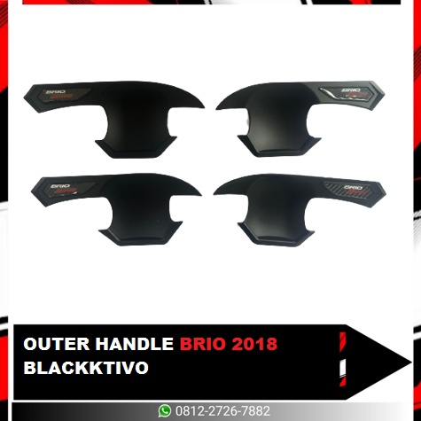 OUTER HANDLE BRIO 2018 BLACKTIVO