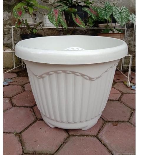Pot Bunga Tanaman Mio Shallom Jumbo Ukuran 50 - Pot Besar JUMBO Ukuran 50
