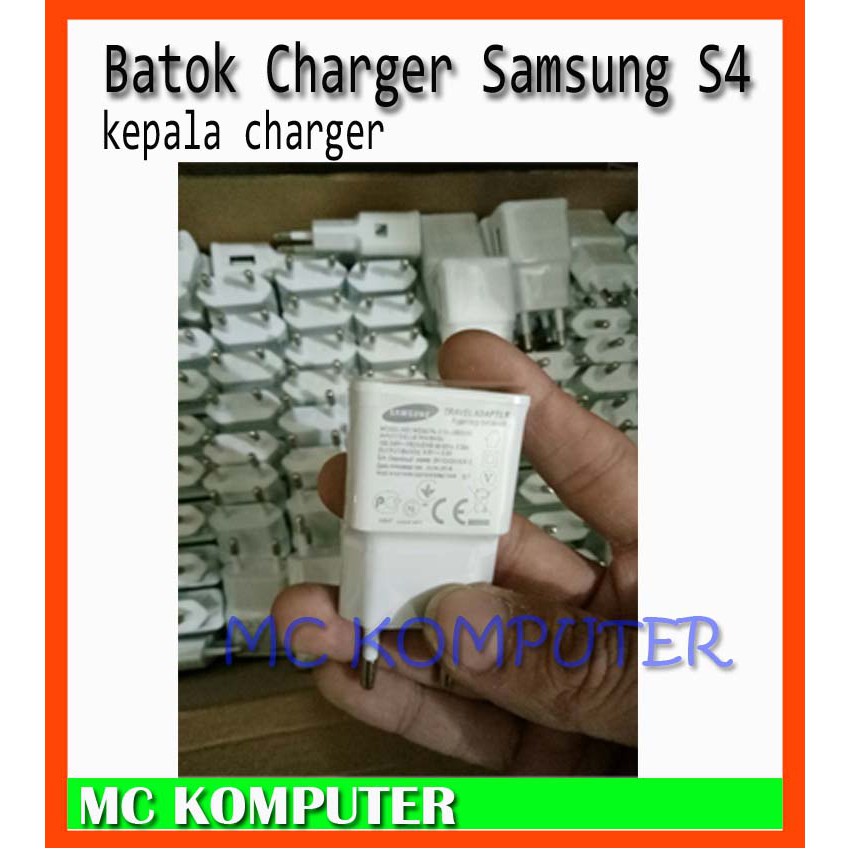 Batok Charger Samsung S4 kepala charger
