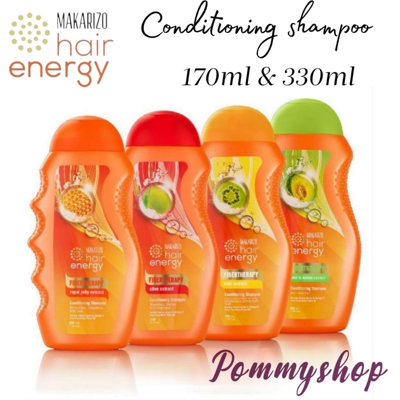 Makarizo Hair Energy Fibertheraphy Conditioning Shampoo 170ml &amp; 330ml