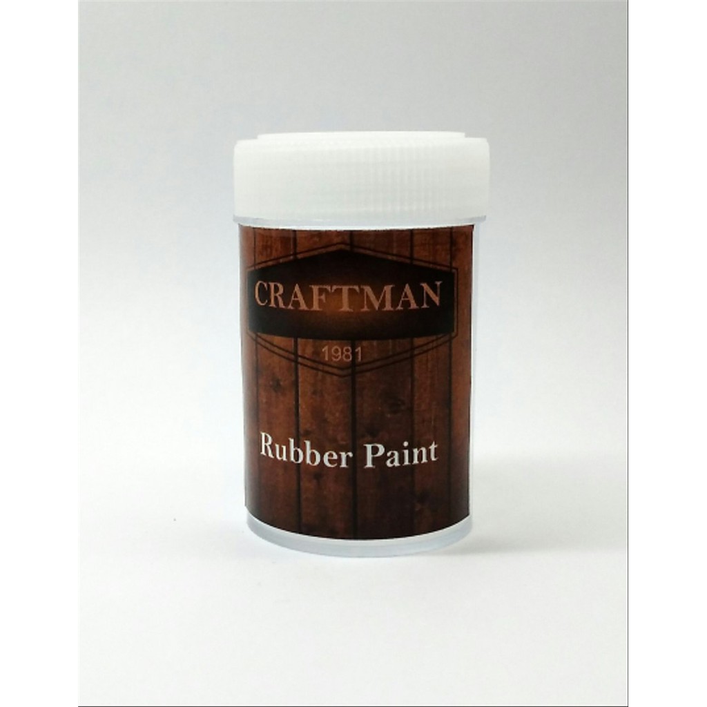 Stok terakhir Cat Karet CRAFTMAN Untuk Ban dan Sol Sepatu Rubber Paint Limited