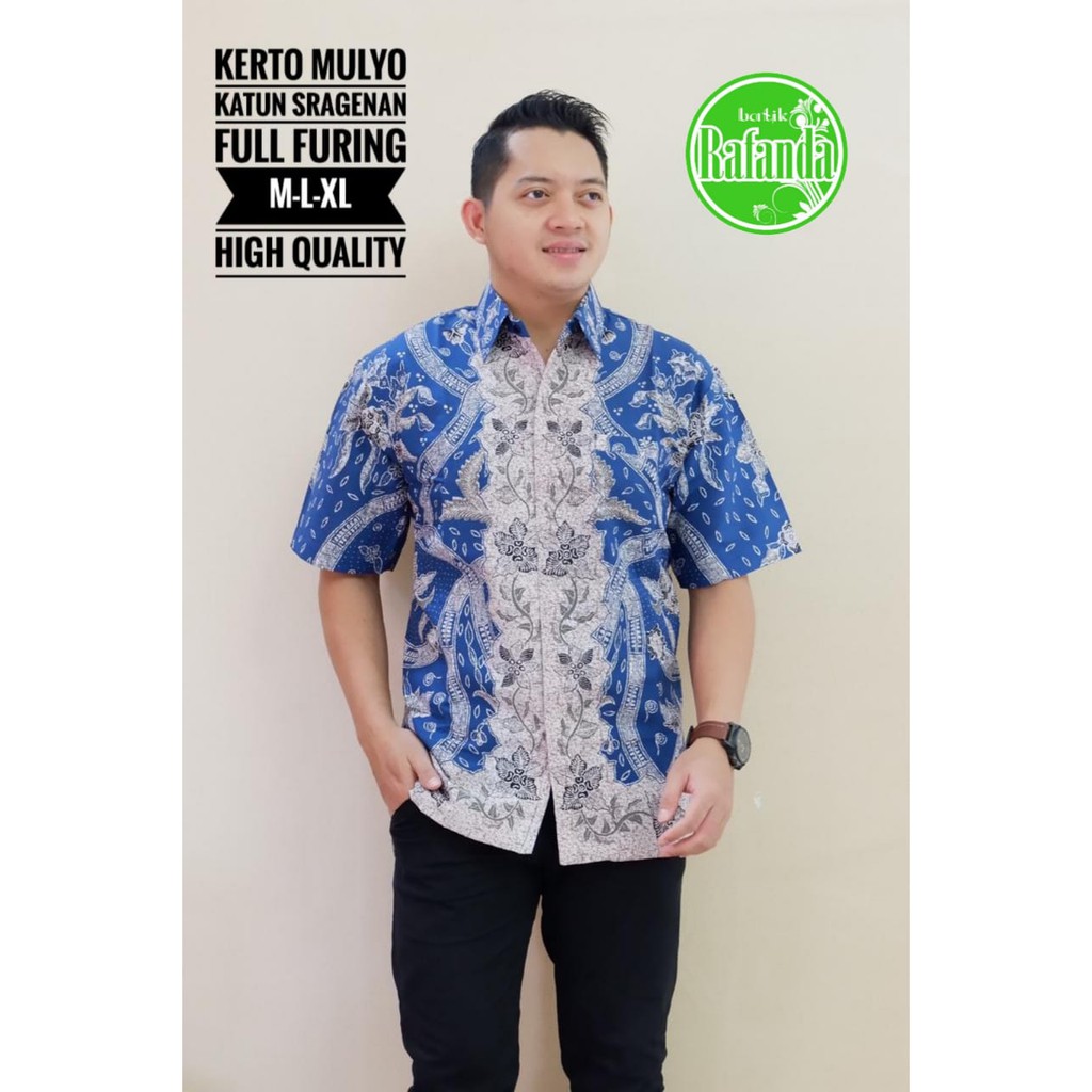 KERTO MULYO RAFANDA BAJU KEMEJA BATIK SOLO PRIA LENGAN PENDEK PANJANG LAPIS FURING ATASAN BATIK PREMIUM MODERN KATUN HALUS LURIK ABU PETA UNGGU ALDIANSYAH ANGGARA MERAH PEKSI JODO CEMPAKA HIJAU KOKO MODANG NAVY ADI PRAKASA 2 ARFANA ANGGARA PARANG SEKTI