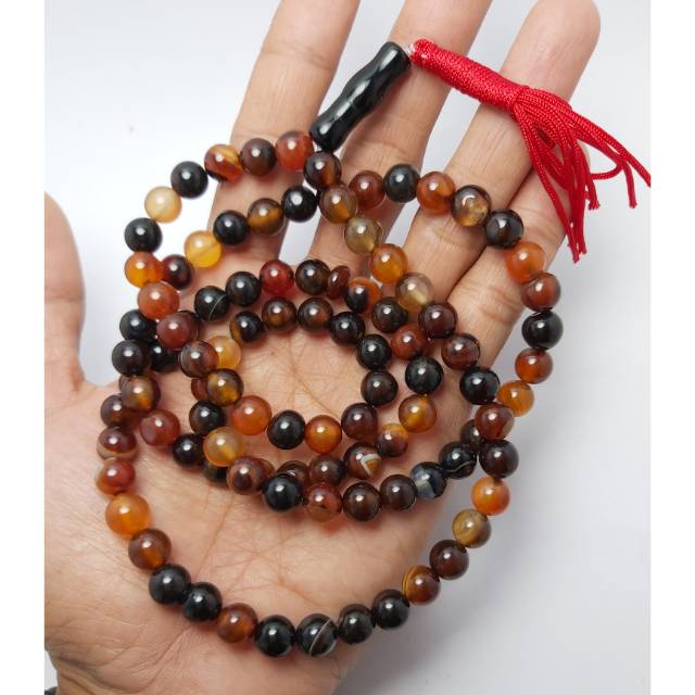 KALUNG TASBIH BATU YAMAN ASLI