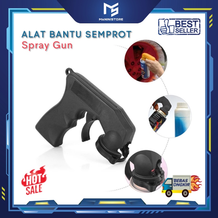 

Alat Bantu Cat Semprot Spray Pistol Gun Adaptor Untuk Kaleng Pilok