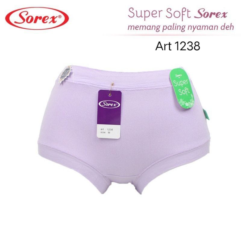 Sorex 1238 Celana Dalam Wanita Cutting Midi Super Soft (3pcs)