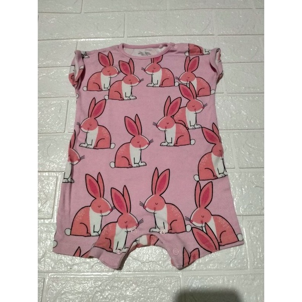 Preloved Romper Next Baby Pink Rabbit Preloved Jumper Next Baby Preloved Next Kids Jumpsuit Preloved