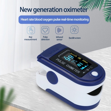 (bonus Batrai) Oximeter/OXYMETER Pulse Pengukur Kadar Oksigen Oksimeter Dalam Darah