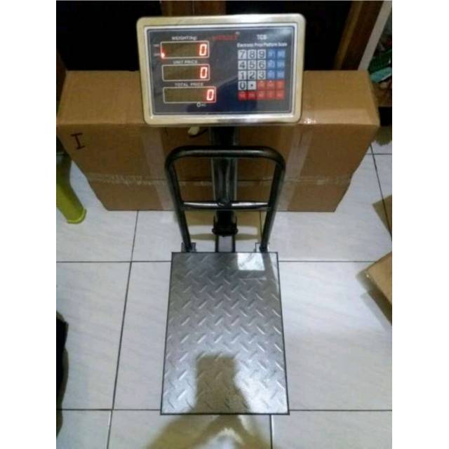 Timbangan digital 150kg morizt 2layar