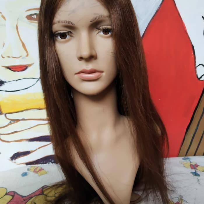 [Rambut] wig Human hair rambut asli lace wig