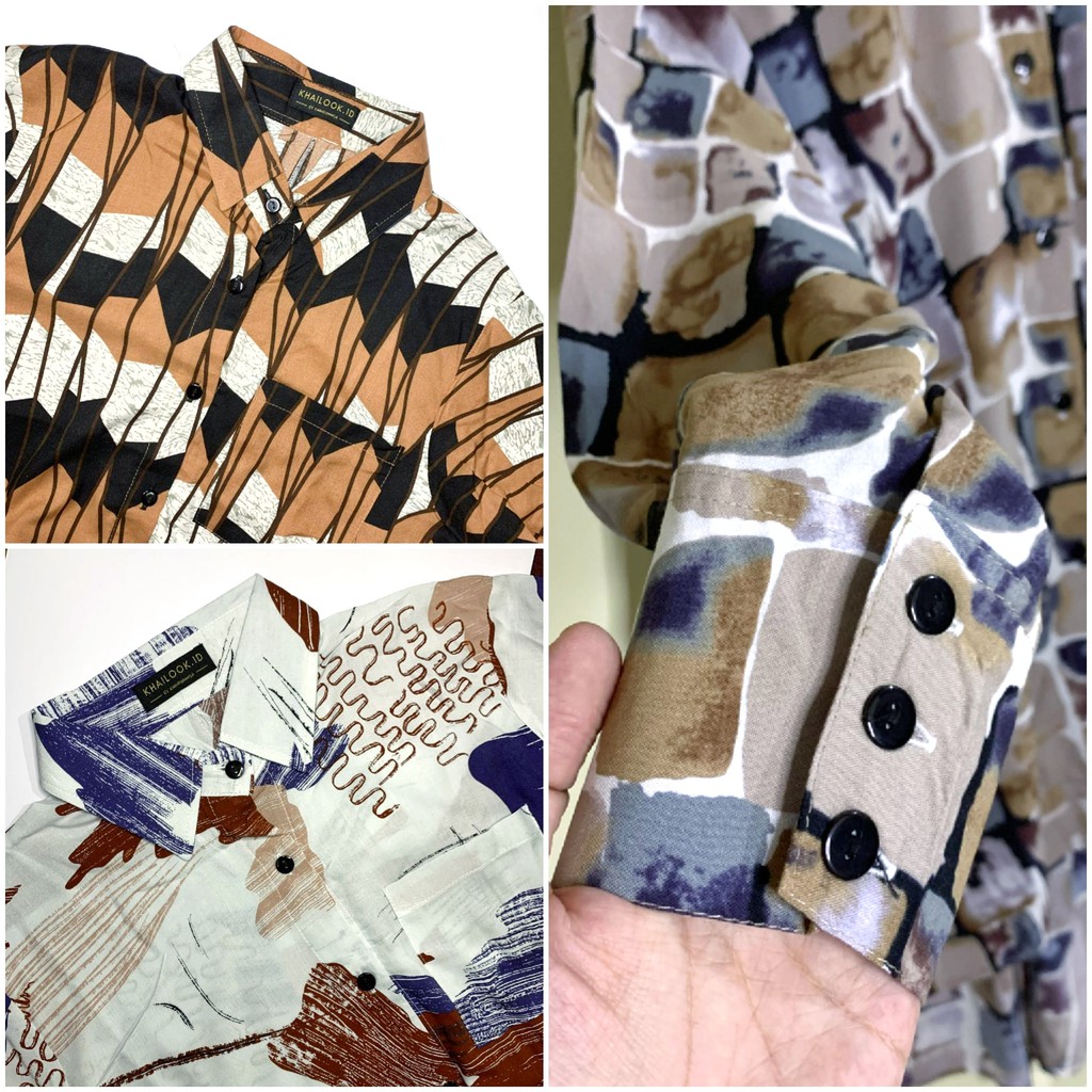 Kemeja Wanita Busui LD 120 Jumbo Bahan Rayon Viscose-8