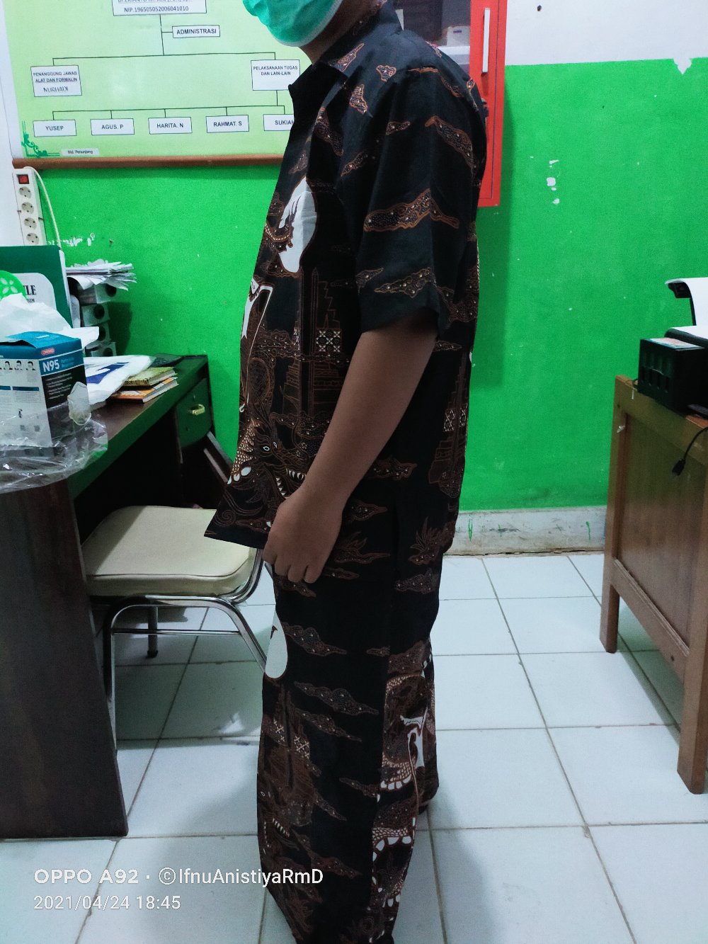 Setelan Kemeja Batik Dan Celana Sarung Lengan Panjang ,pendek Batik Solo Modern