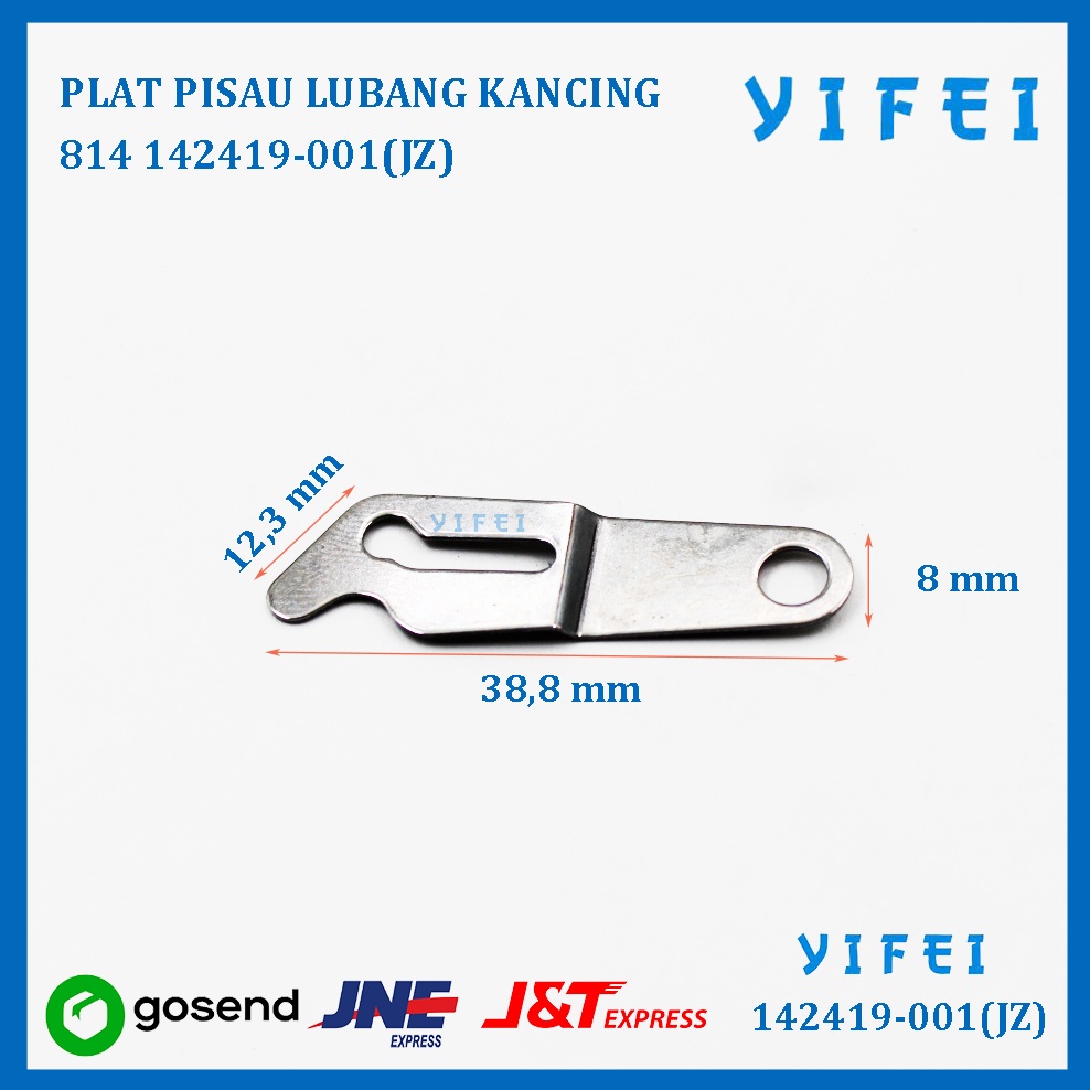Sambungan Pisau Lubang Kancing Brother B 814 YIFEI 142419-001(JZ)
