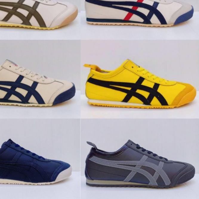 ✤ Sepatu Onitsuka Tiger Mexico.66 Sepatu Wanita Pria Tali ➬