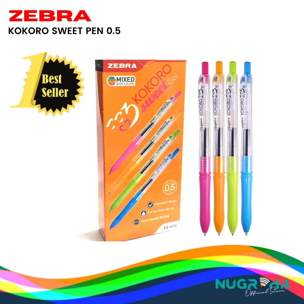 

BALLPOINT / PENA / PEN ZEBRA KOKORO SWEET 0.5