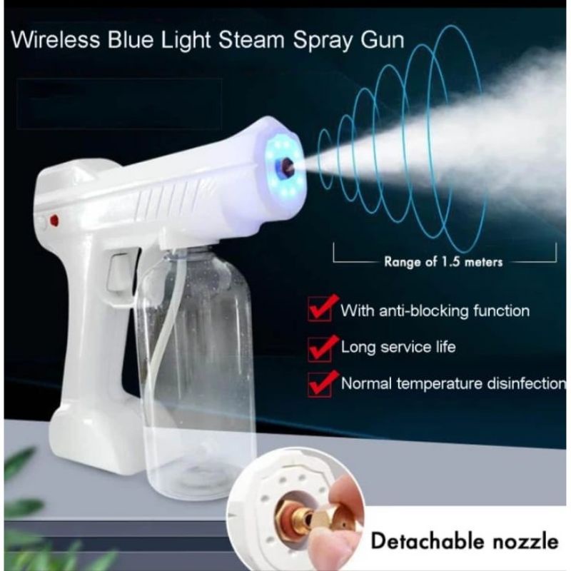 Nano Spray Gun Disinfectant Wireless 800 ml D159