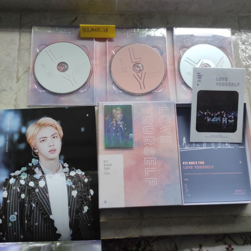 Ly Seoul, Love Yourself in Seoul, LY Seoul, Jin Set, Jin LY Seoul, DVD LY Seoul, Photocard DVD Jin s